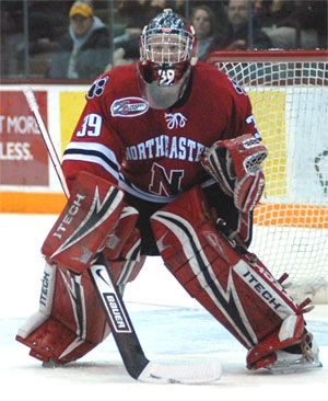 As far as the PairWise Rankings go, Brad Thiessen and Northeastern are victims of their consistency (photo: Jason Waldowski).