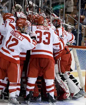 Boston University is headed to the Frozen Four.