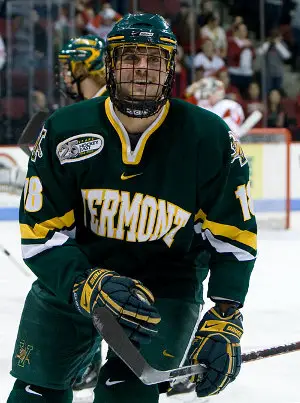 Hobey Baker finalist Viktor Stalberg leads Vermont into the NCAA tournament (photo: Melissa Wade).