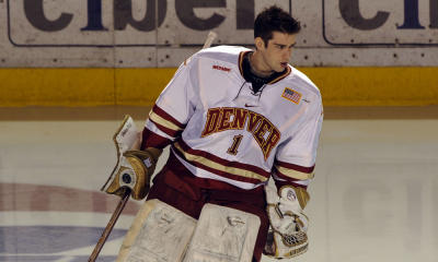 Denver goalie Marc Cheverie posted four shutouts in his first 10 games this season.