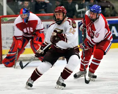 Freshman Blake Forkey leads the unbeaten Cadets in goals and points this season.