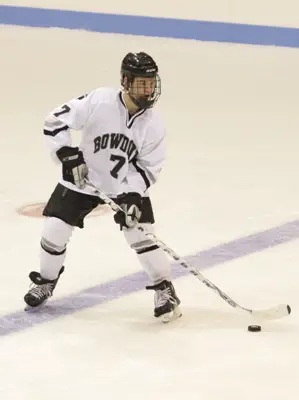 Bowdoin scoring leader Kyle Shearer-Hardy leads his team into a tough quarterfinal match-up at Oswego (photo: Tim Costello).
