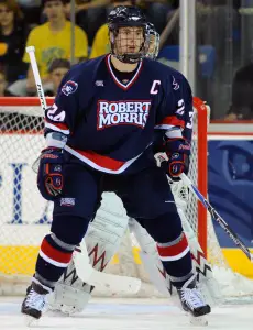 Robert Morris captain Dave Cowan (photo: RMU Athletics).