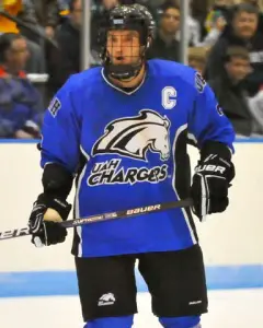 Alabama-Huntsville captain Ryan Burkholder (photo: Doug Eagan).