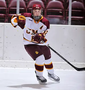 Photo By: Brett Groehler Minnesota-Duluth forward Haley Irwin. (Brett Groehler)