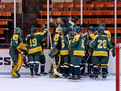 Clarkson defeated Princeton 2-1 at Hobey Baker Rink in Princeton, NJ. (Shelley M. Szwast)