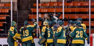 Clarkson defeated Princeton 2-1 at Hobey Baker Rink in Princeton, NJ. (Shelley M. Szwast)