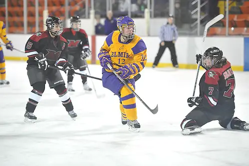 Ashton Hogan of Elmira (Maria Strinni/Elmira College Sports Information)