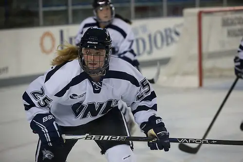 Players on the 2012-2013 All-USCHO D-I Women's teams (Alexis Crossley). (Tim Brule)