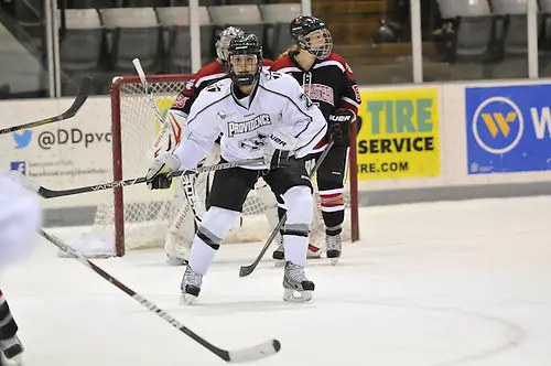 Providence College PC vs Northeastern. Women's Hockey, Senior Night. (Tom  Maguire/TOM MAGUIRE)