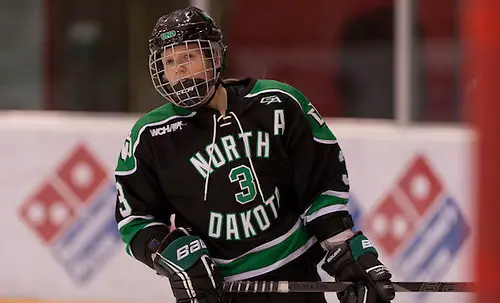 26 Jan. 13 St. Cloud State University hosts The University of North Dakota in a WCHA match-up at the National Hockey and Event Center in St. Cloud,MN. (Michelle Karvinen-3 North Dakota)26 Jan. 13 St. Cloud State University hosts The University of North Dakota in a WCHA match-up at the National Hockey and Event Center in St. Cloud,MN (BRADLEY K. OLSON)