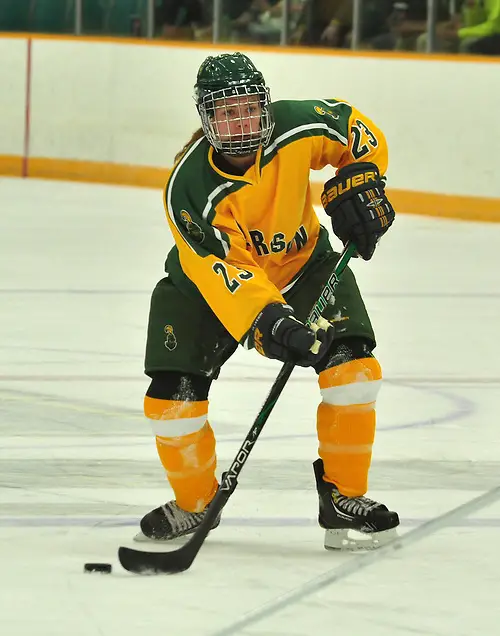 Players on the 2012-2013 All-USCHO D-I Women's teams (Erin Ambrose). (Tim Brule)