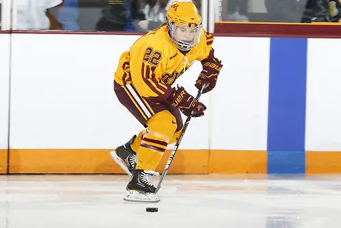 Players on the 2012-2013 All-USCHO D-I Women's teams (Hannah Brandt). (Tim Brule)