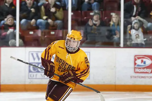 Players on the 2012-2013 All-USCHO D-I Women's teams (Hannah Brandt). (Tim Brule)