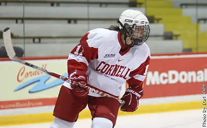 Players on the 2012-2013 All-USCHO D-I Women's teams (Brianne Jenner). (Tim Brule)
