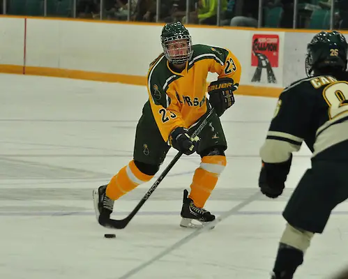 Erin Ambrose Players on the 2012-2013 All-USCHO D-I Women's teams (Erin Ambrose). (Tim Brule)