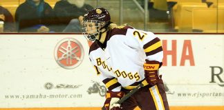 Lara Stalder of Minnesota-Duluth (Dave Harwig)