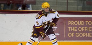 10 Dec 11: Amanda Kessel (Minnesota - 8) The University of Minnesota Golden Gophers host the Ohio State Buckeyes in a WCHA (Women