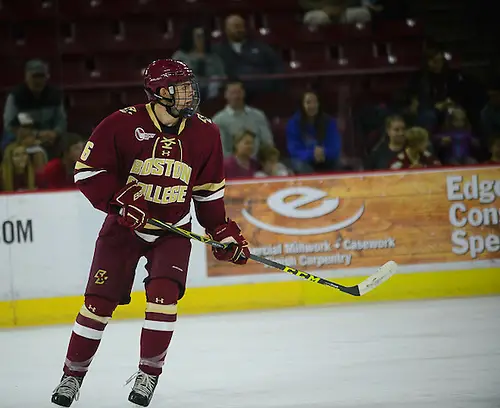 Michael Compoli of Boston College Michael Compoli of Boston College, Boston College at Denver, Icebreaker Tournament, 10-08-16, Denver, Colorado (Candace Horgan)