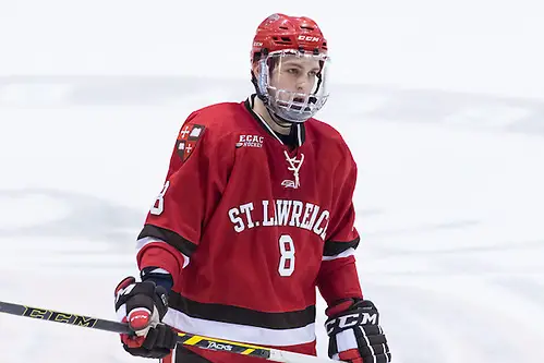 Photo By: (c) Shelley M. Szwast 2015 Nolan Gluchowski (St. Lawrence - 8). ((c) Shelley M. Szwast 2015)