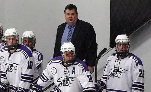 Niagara coach Dave Burkholder (James P.McCoy)