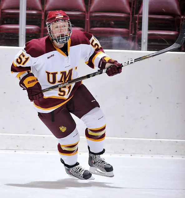 Minnesota-Duluth forward Pernilla Winberg. (Brett Groehler)