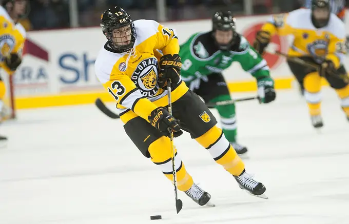 Colorado College vs North Dakota, Broadmoor World Arena, Oct. 28, 2017 (Casey B Gibson/Casey B. Gibson)