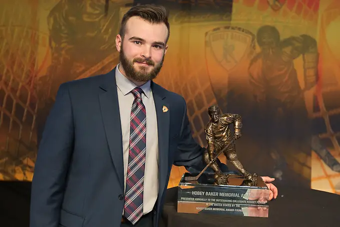 7 Apr 17: The Hobey Baker Award Presentation at the Aon Ballroom on Navy Pier in Chicago, IL. (Jim Rosvold/Hobey Baker Award)