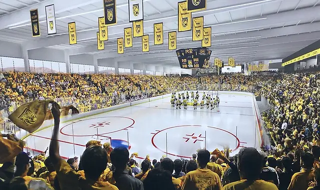 An artist's rendering of the proposed Robson Arena on the Colorado College campus (photo: Colorado College Athletics)