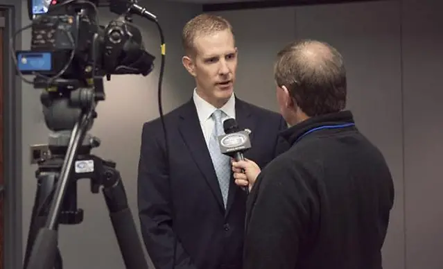 NCHC commissioner Josh Fenton is more than pleased with the success of the league over its first five seasons and hopes more is to come. (photo: the NCHC)