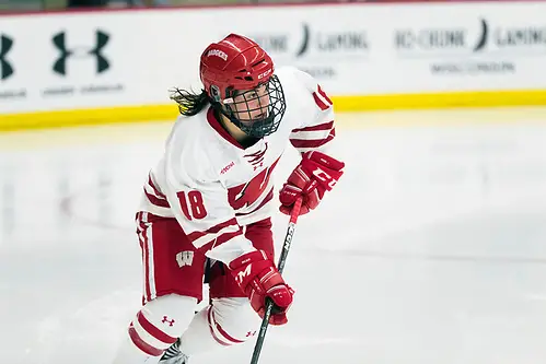 Abby Roque of Wisconsin. (Photo by David Stluka) (David Stluka)