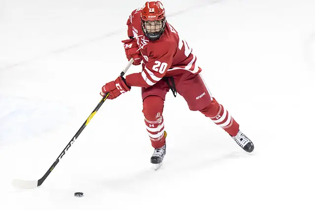 Josh Ess (Wisconsin -20) 2018 November 3 The University of North Dakota hosts the Wisconsin Badgers in a non conference matchup at the Ralph Engelstad Arena in Grand Forks, ND (Bradley K. Olson)