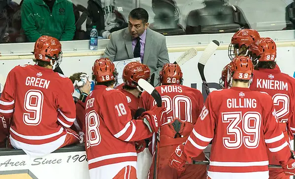 Enrico Blasi 2017 Nov. 11 The University of North Dakota hosts Miami of Ohio in a NCHC matchup at the Ralph Engelstad Arena in Grand Forks, ND (Bradley K. Olson)