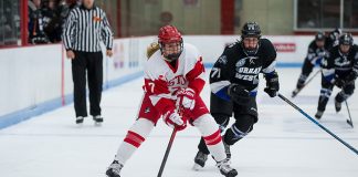 BOSTON, MA - SEPTEMBER 28: NCAA woman