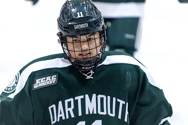 Alex Jasiek (Dartmouth - 11). (Shelley M. Szwast)