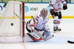 Cayden Primeau (31 - Northeastern) makes a third period save (2017 Omar Phillips)