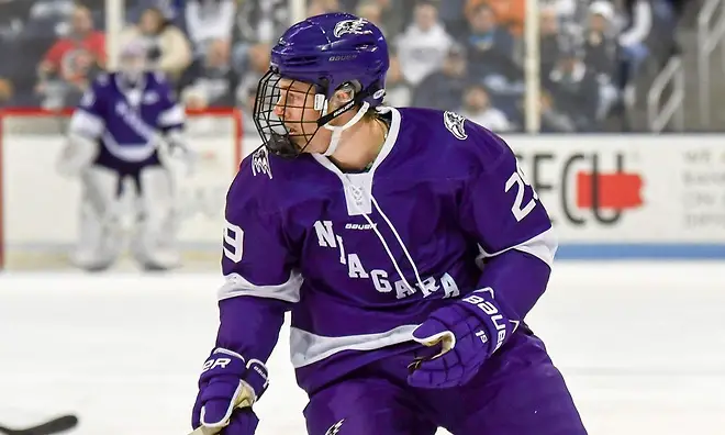 Photo By: photo: Niagara Athletics Ludwig Stenlund (photo: Niagara Athletics)
