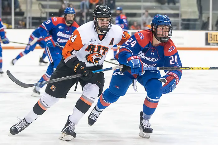 Chris McKay (24 - RIT), Lucas Condotta (24 - UMass Lowell) (2020 Omar Phillips)