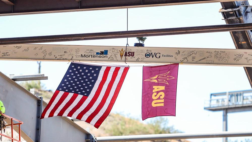 Arizona State moving along with new arena construction, holds 'topping off' ceremony - College Hockey - USCHO