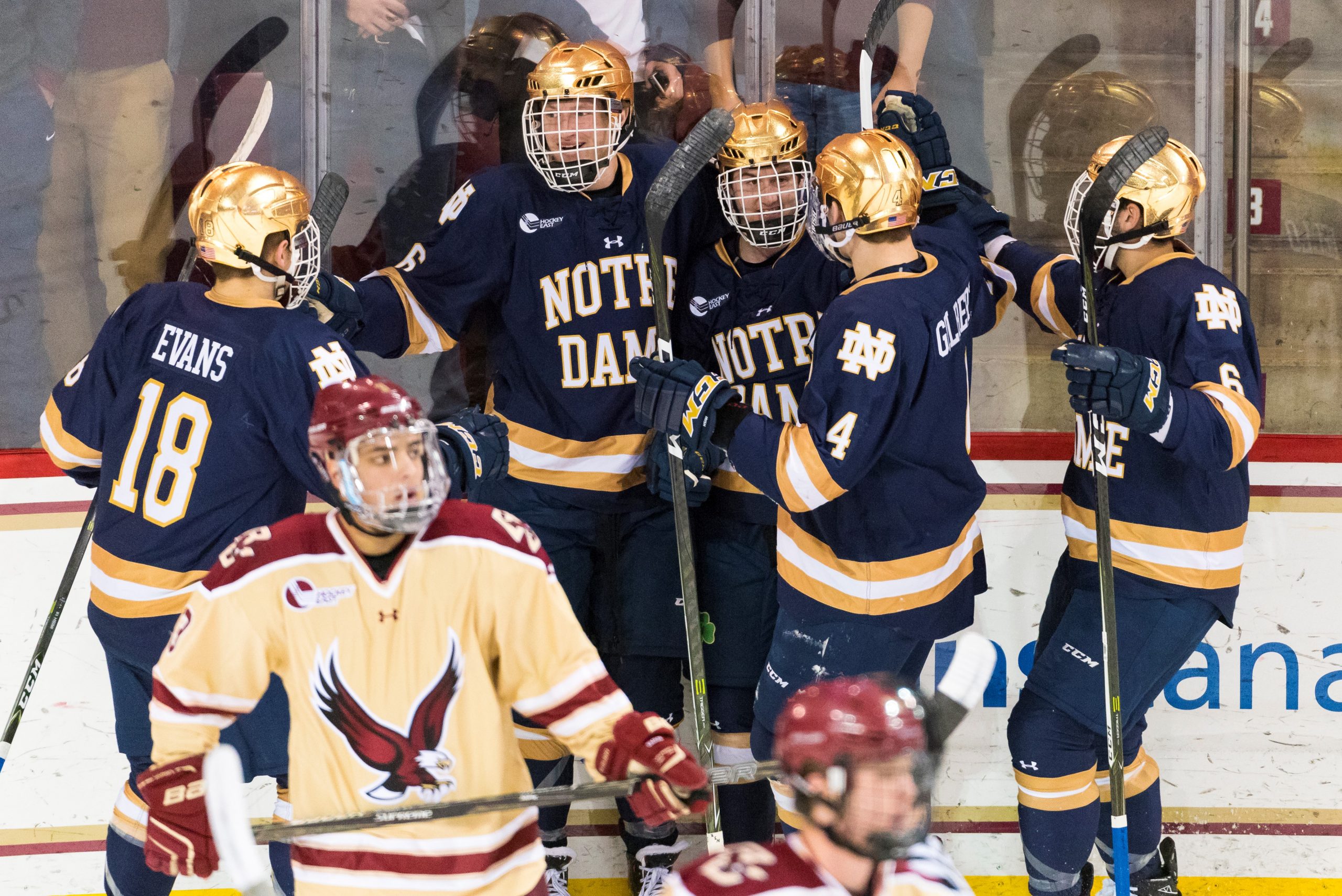Photos: Notre Dame vs. Boston College hockey