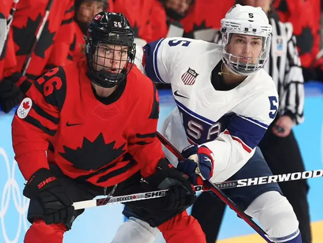 U.S. Men's Hockey Team Defeats Canada at Winter Games