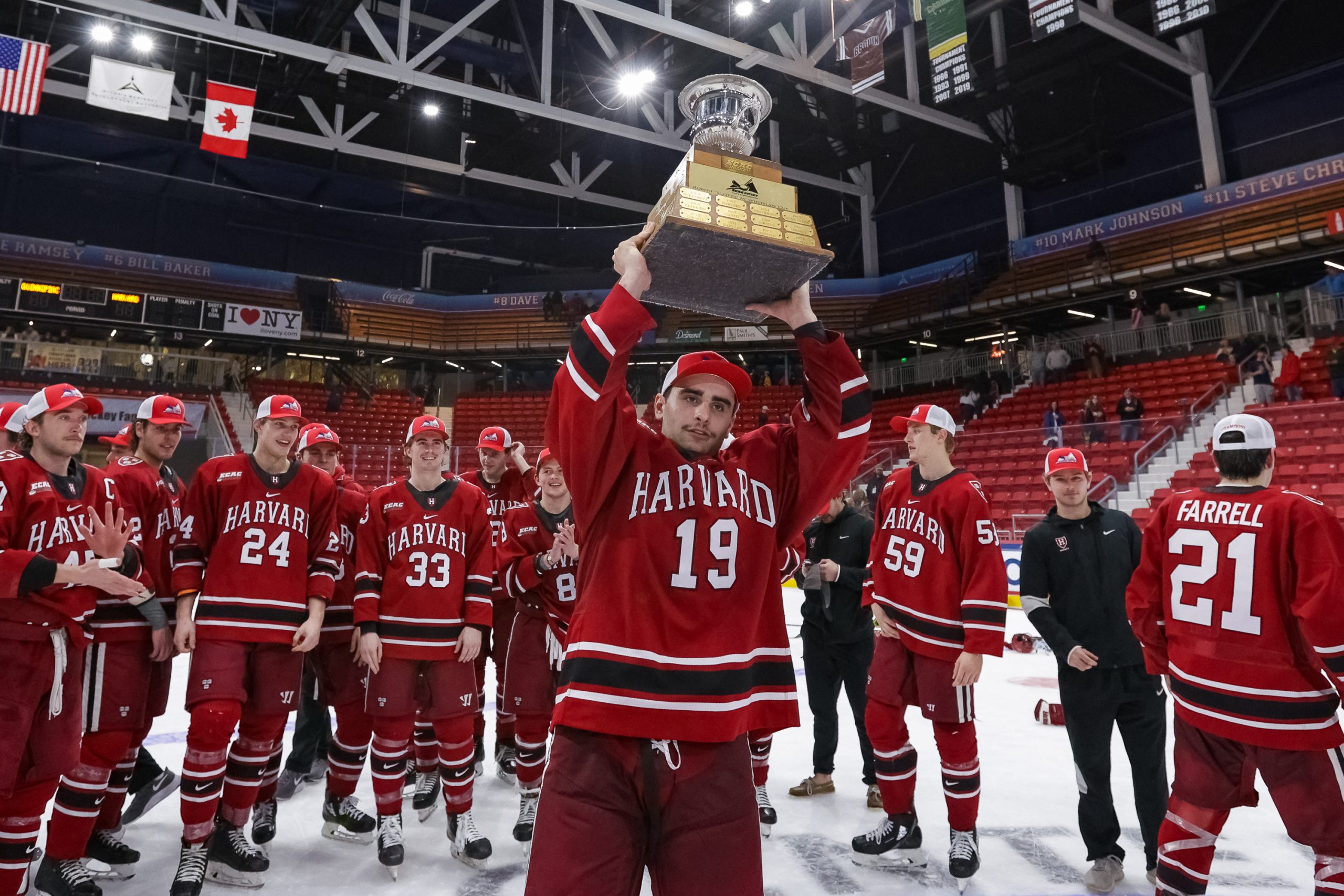 Coronato delivers ECAC Hockey championship, NCAA bid for Harvard in