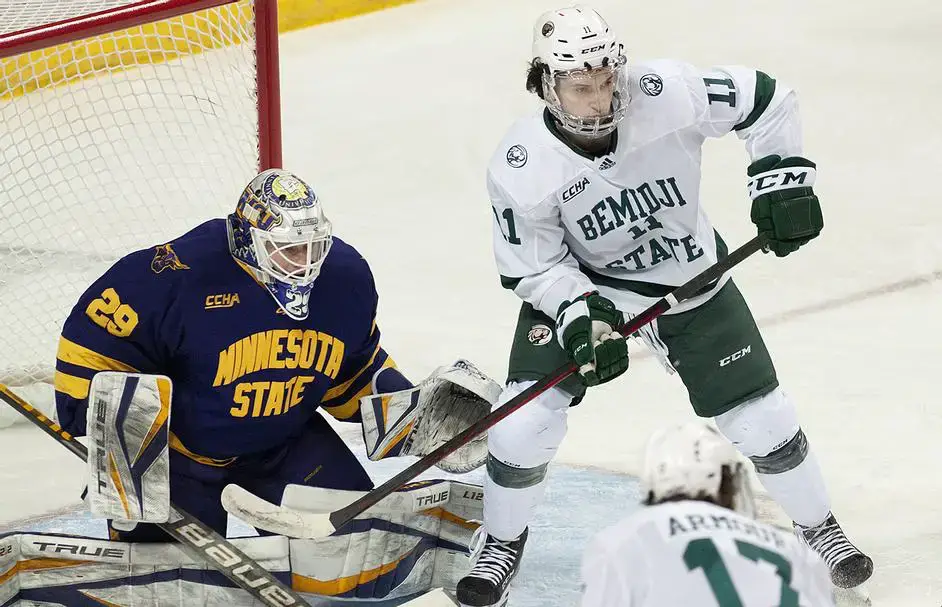 Minggu ini di CCHA Hockey: Minnesota State, permainan persaingan akhir pekan Bemidji State memiliki implikasi pada klasemen konferensi – Hoki Perguruan Tinggi
