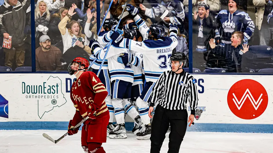 Maine Comes Back to Down BU, 2-1 - Boston University Athletics