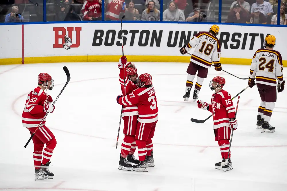 Men's Ice Hockey Ranked First in Both National Preseason Polls - Boston  University Athletics