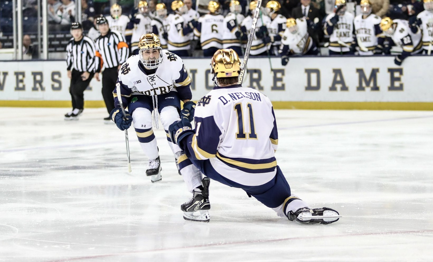 Late goal leads North Dakota past Denver, into NCAA Frozen Four final