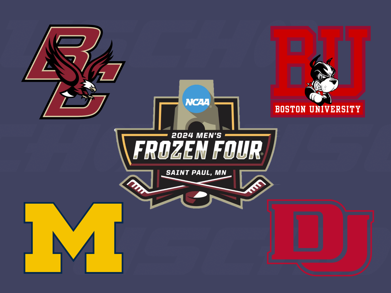 A first look at the 2025 NCAA Men's Frozen Four Boston College, Boston