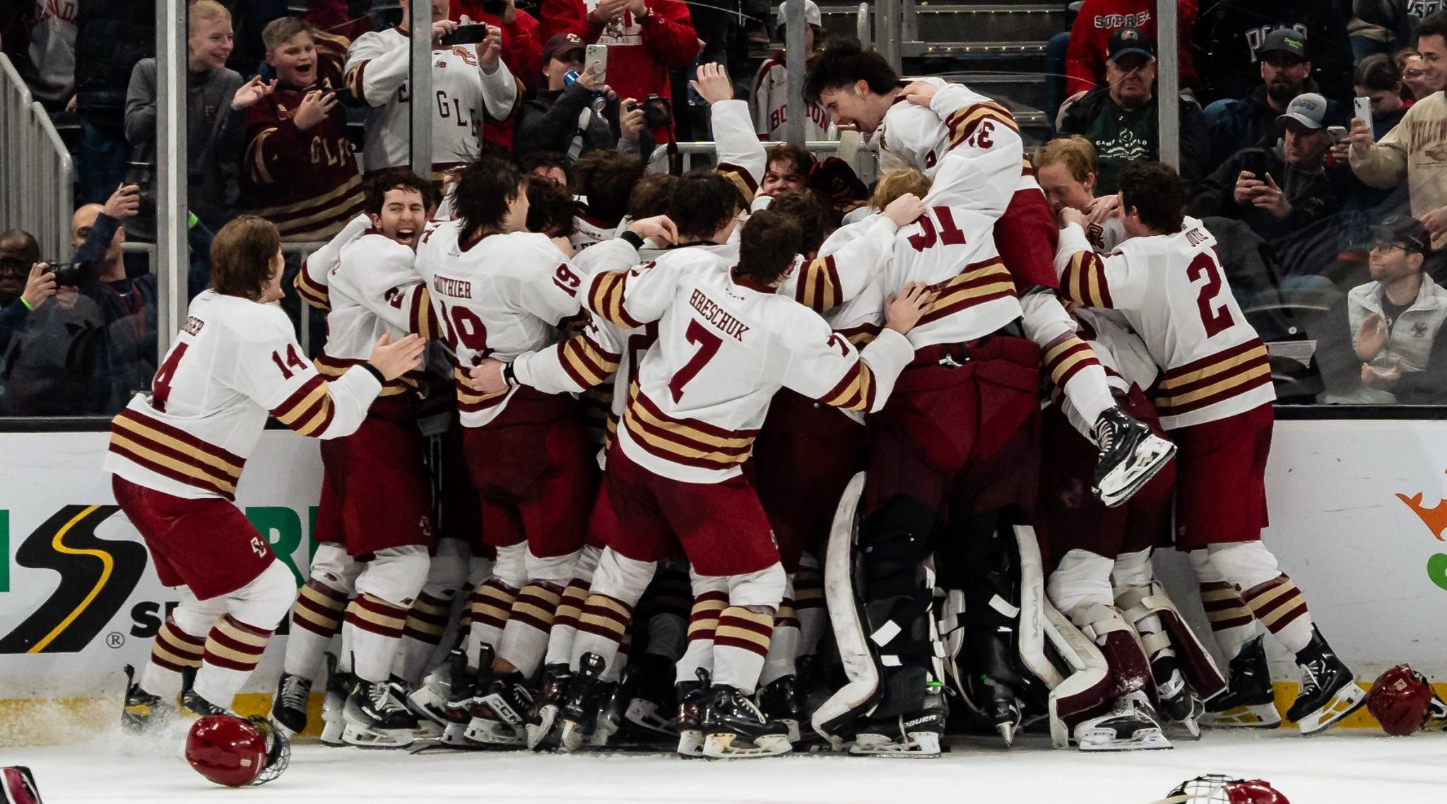 Smith Scores Four As No 1 Boston College Routs No 2 Boston University Smith Scores Four As No 1 Boston College Routs No 2 Boston University