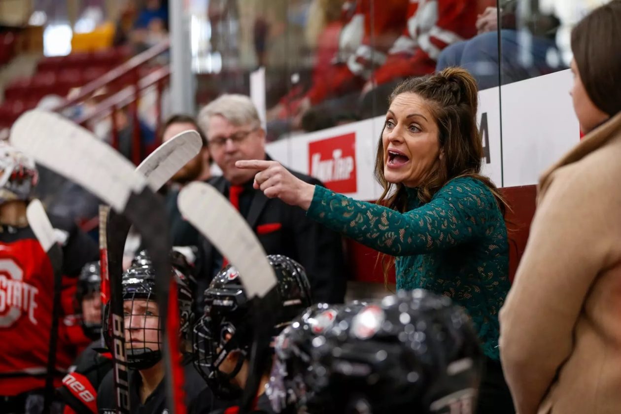After taking Ohio State to 2024 women's college hockey national title
